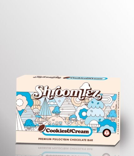 Shroomiez Cookies & Cream Milk Chocolate Bar