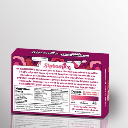 Shroomiez Vegan Dark Chocolate Bar