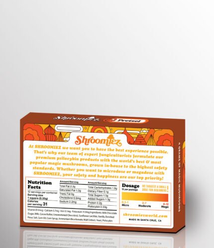 Shroomiez Pretzel Milk Chocolate Bar