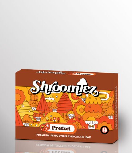 Shroomiez Pretzel Milk Chocolate Bar